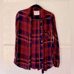 Abercrombie Plaid Shirt